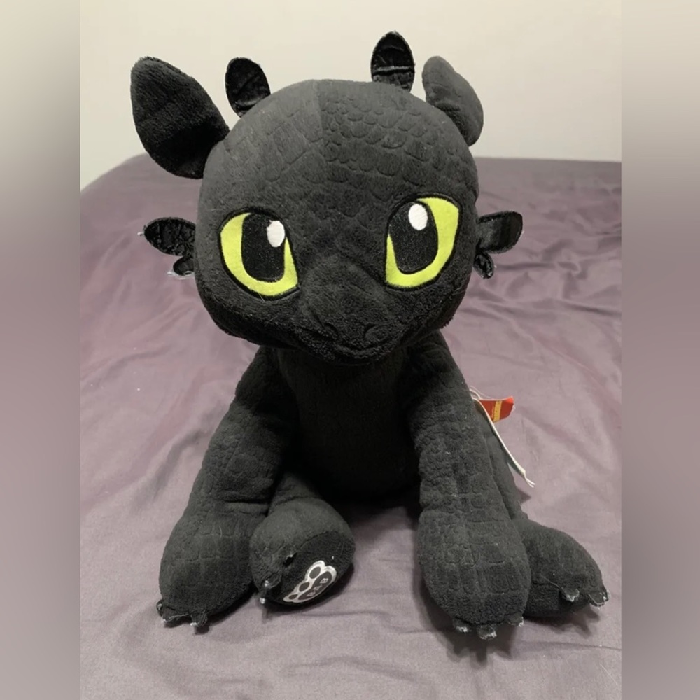 Build A Bear Toothless Plush How To Train Your Dragon Red Tail